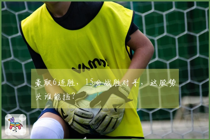 豪取6连胜，15分战胜对手，这股势头谁能挡？